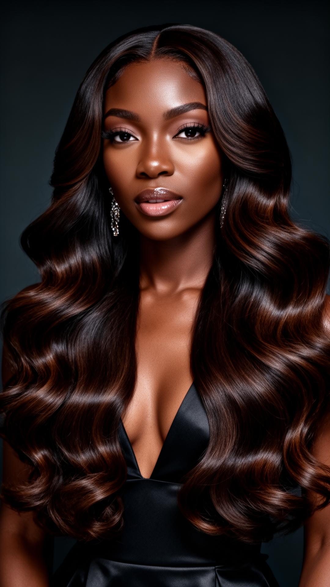 Luxury braided hair styling at Beauty Beyond Salon